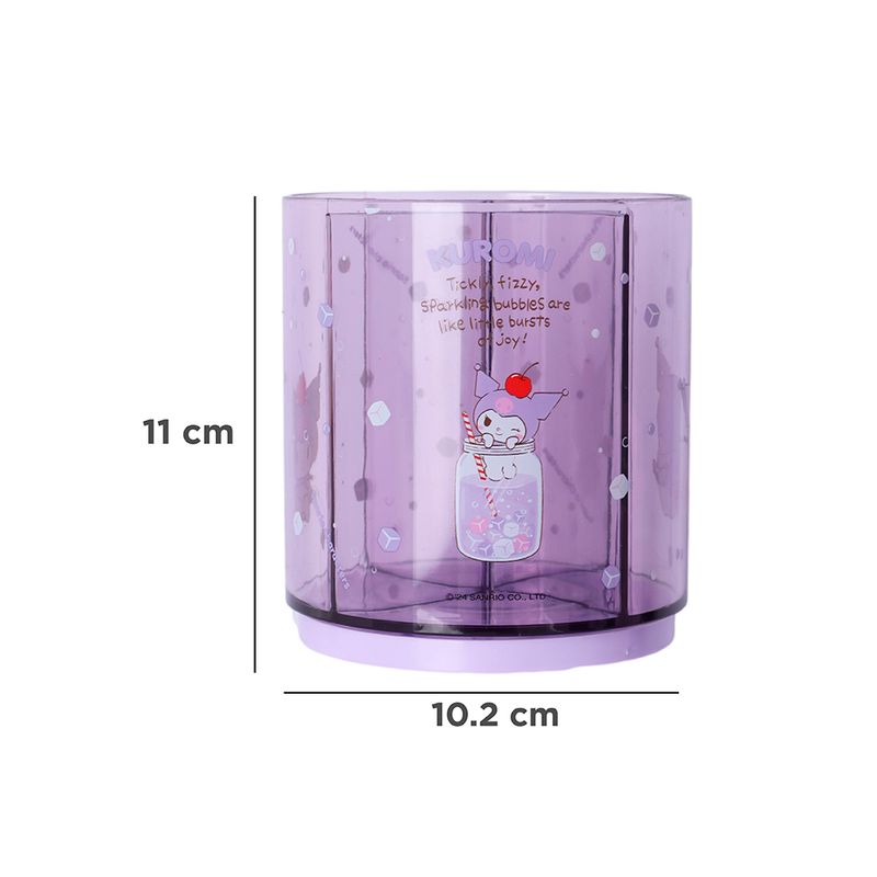 Organizador-De-Escritorio-Sanrio-Kuromi-Portal-pices-Giratorio-Pl-stico-Morado-10-2x11-cm-4-30064