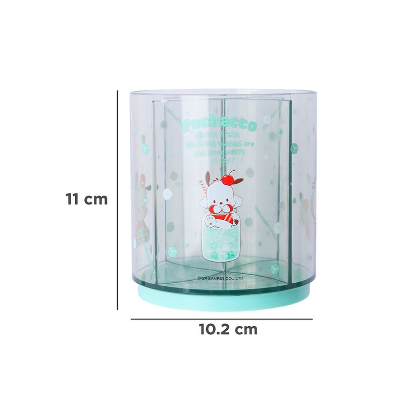 Organizador-De-Escritorio-Sanrio-Pochacco-Portal-pices-Giratorio-Pl-stico-Verde-10-2x11-cm-4-30066