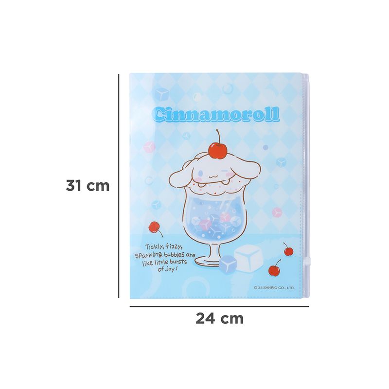 Porta-Documentos-Sanrio-Cinnamoroll-Azul-31x24-cm-4-30069