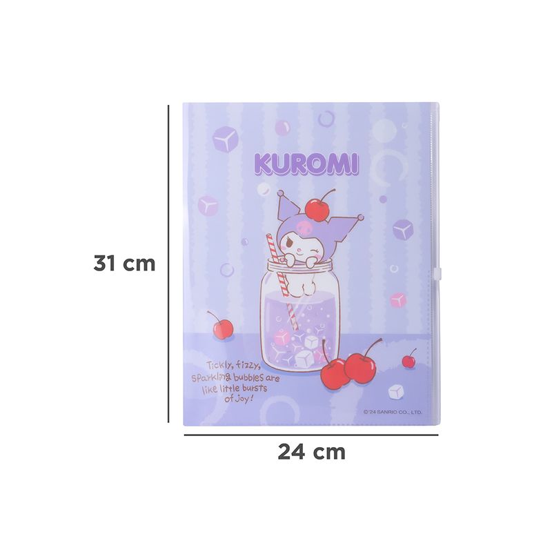 Porta-Documentos-Sanrio-Kuromi-Morado-31x24-cm-4-30070