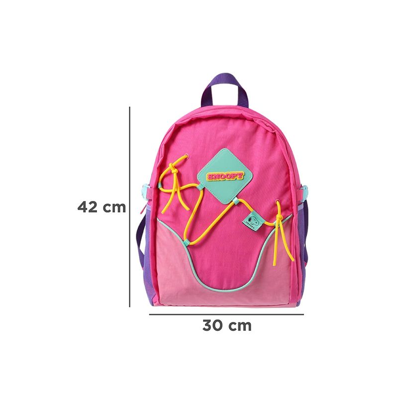 Mochila-Casual-Snoopy-Textil-Rosa-5-30092