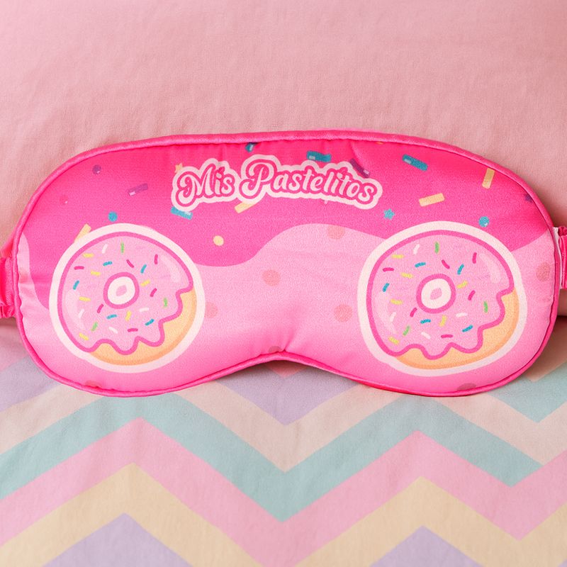 Antifaz-Para-Dormir-Mis-Pastelitos-Estampado-Donas-Textil-Rosa-20x9-cm-2-30120