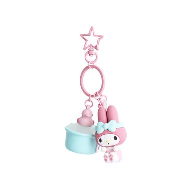 Llavero Con Luz Sanrio My Melody Sintético Rosa 12 cm