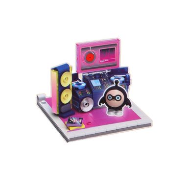 Bloques De Construcción Eggy Party Rocky Set Dj Multicolor 119 Piezas