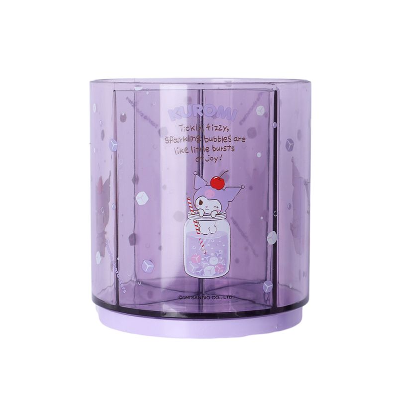 Organizador-De-Escritorio-Sanrio-Kuromi-Portal-pices-Giratorio-Pl-stico-Morado-10-2x11-cm-1-30064