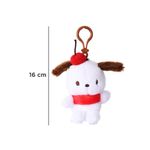 Llavero-Sanrio-Pochacco-Con-Gorrito-De-Cereza-Felpa-16-cm-4-30238