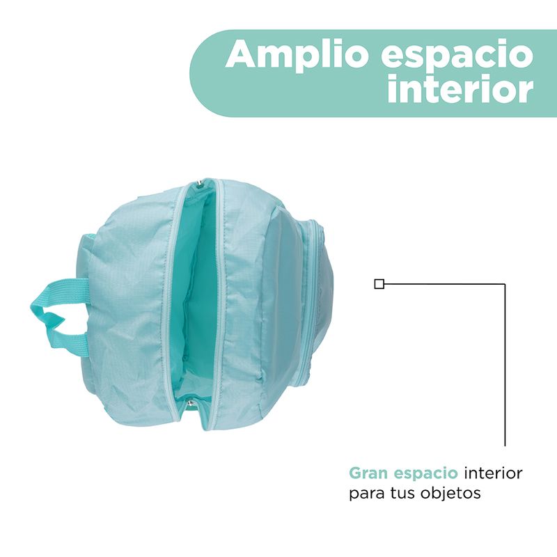 Mochila-Plegable-Textil-Verde-Aqua-41x27x14-cm-4-30240