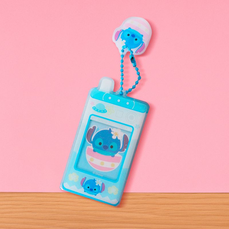 Porta-Credencial-Disney-Stitch-Sint-tico-Azul-6-2x10-5-cm-2-30245
