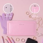 Cartera-Larga-Para-Mujer-Craquelada-Sint-tica-Rosa-19x10x2-cm-5-30247