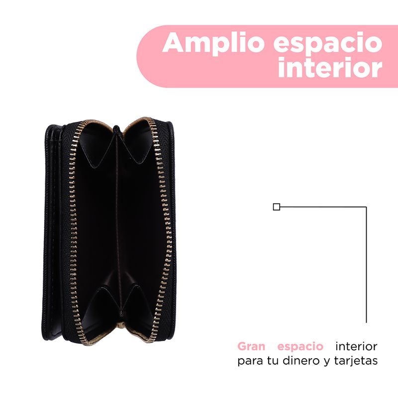 Cartera-Para-Mujer-Sint-tica-Negra-11x3x8-cm-4-30249
