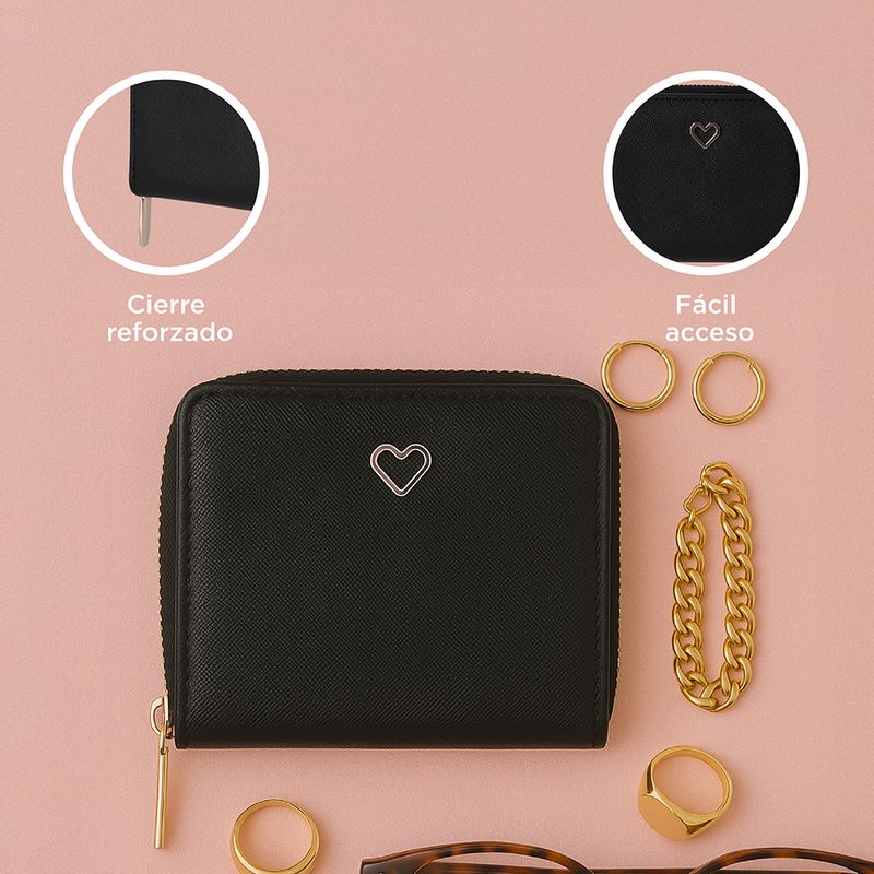 Cartera-Para-Mujer-Sint-tica-Negra-11x3x8-cm-5-30249