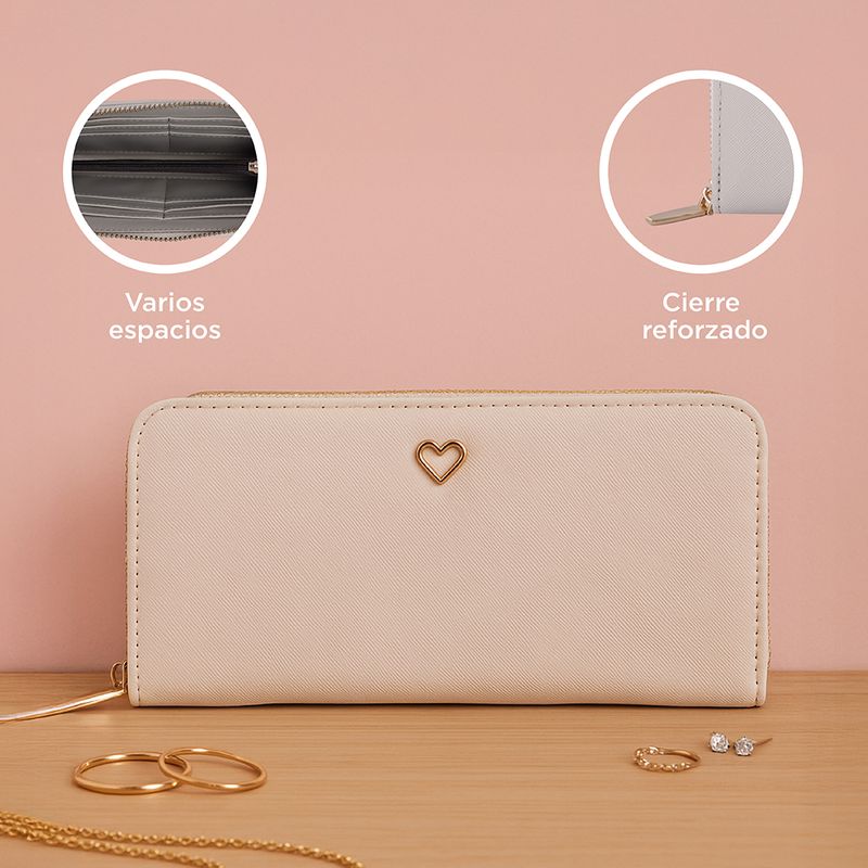 Cartera-Larga-Para-Mujer-Sint-tica-Blanca-19x10x2-cm-5-30251