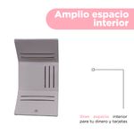 Cartera-Para-Mujer-Trifold-Sint-tica-Plateada-11x2x8-cm-4-30256