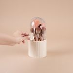 Organizador-Para-Brochas-De-Maquillaje-A-Prueba-De-Polvo-Sint-tico-Beige-10x10x22-5-cm-2-30279