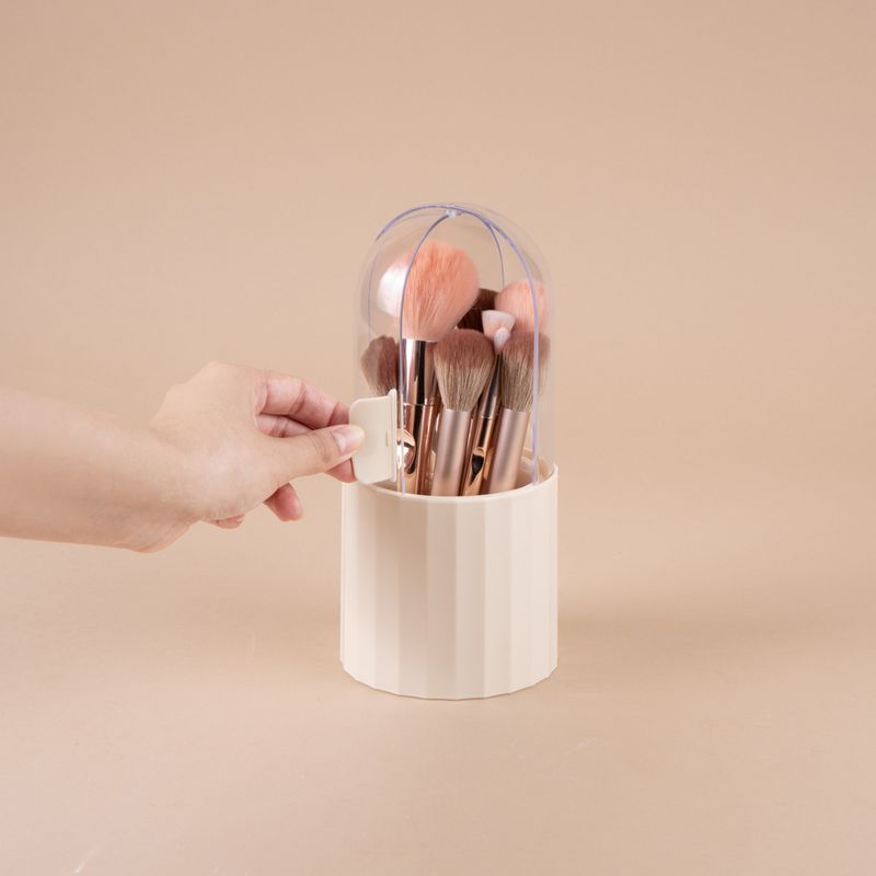 Organizador-Para-Brochas-De-Maquillaje-A-Prueba-De-Polvo-Sint-tico-Beige-10x10x22-5-cm-2-30279