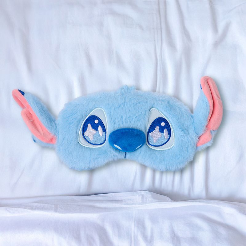 Antifaz-Para-Dormir-Disney-Stitch-100-Poli-ster-Azul-20x10-cm-2-30328