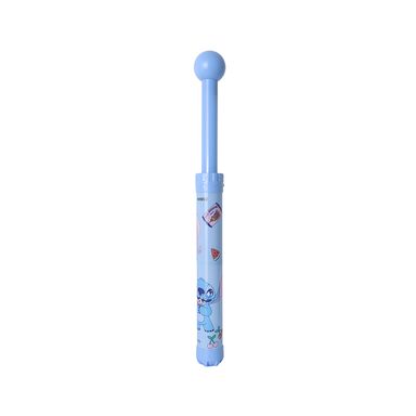 Tubo Lanza Chorro De Agua Disney Stitch & Angel Sintético Azul 35 cm