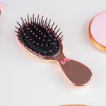 Mini-Cepillo-Para-Cabello-Sparkling-Star-Sint-tico-Golden-Rose-14-cm-2-13938