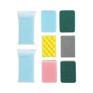 Juego De Esponjas De Limpieza 8Pzas Para Limpieza 8 Piezas