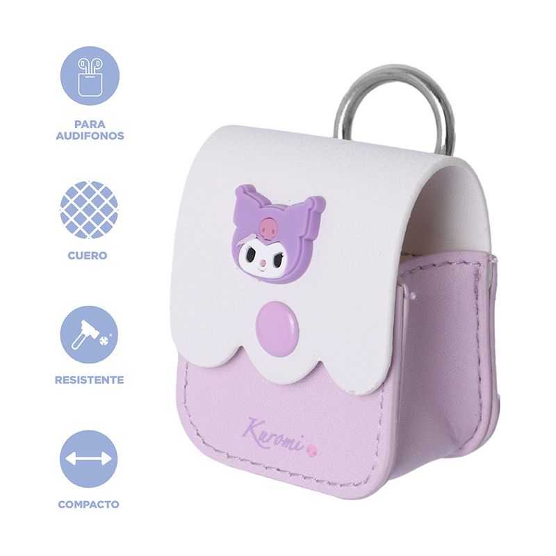 Funda-Protectora-Para-Aud-fonos-Sanrio-Kuromi-Sint-tica-Multicolor-3-30340