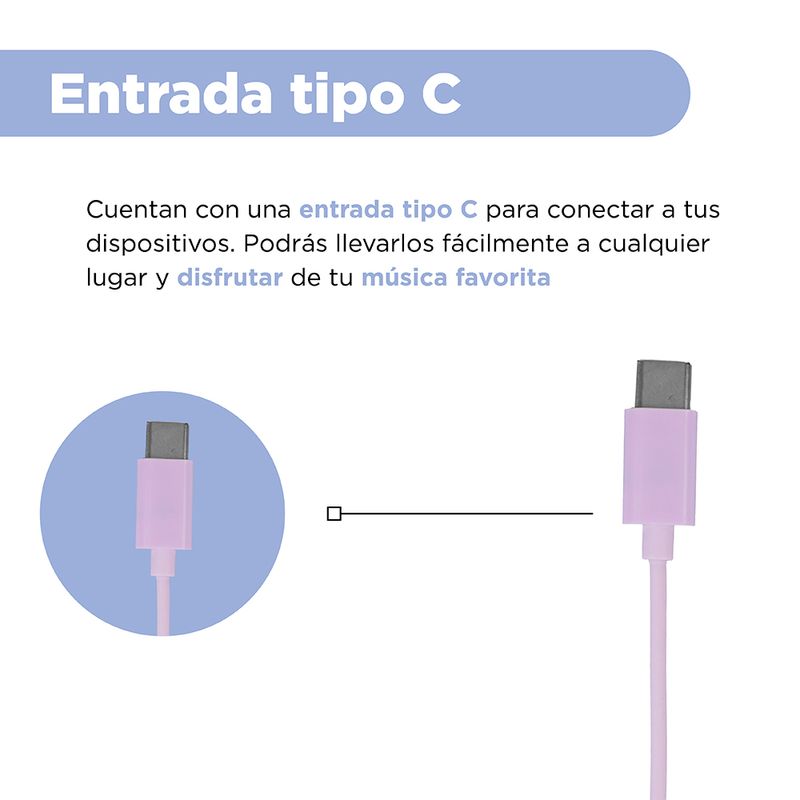 Aud-fonos-De-Cable-Con-Estuche-Sanrio-Kuromi-Morados-Tipo-C-6-30346