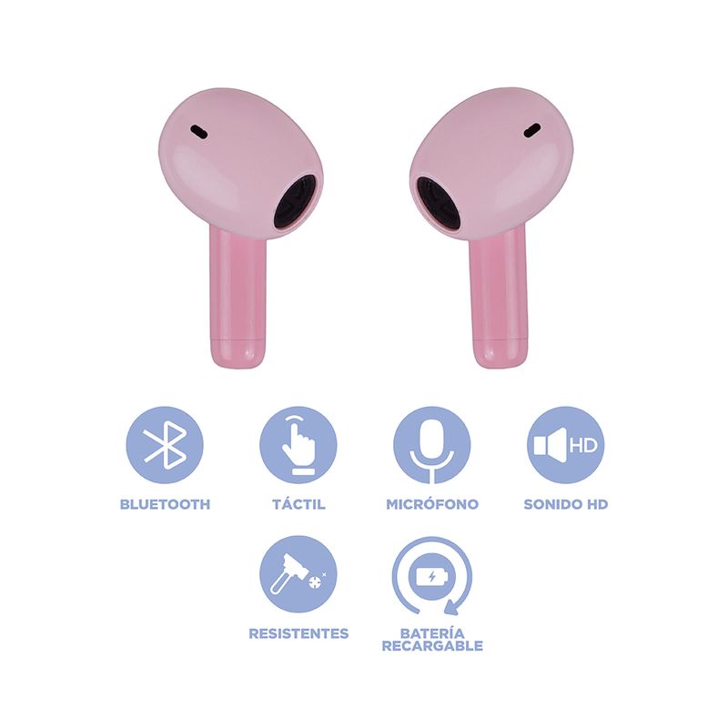 Aud-fonos-Inal-mbricos-Con-Estuche-De-Carga-Sanrio-My-Melody-Rosas-TWS-4-30395