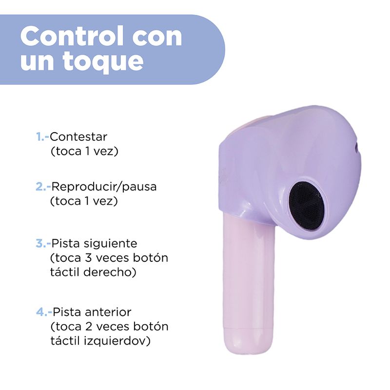 Aud-fonos-Inal-mbricos-Con-Estuche-De-Carga-Sanrio-Kuromi-Morados-TWS-5-30397