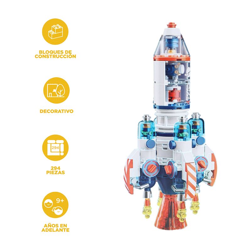 Bloques-De-Construcci-n-Cohete-Espacial-Blanco-294-Piezas-3-30468