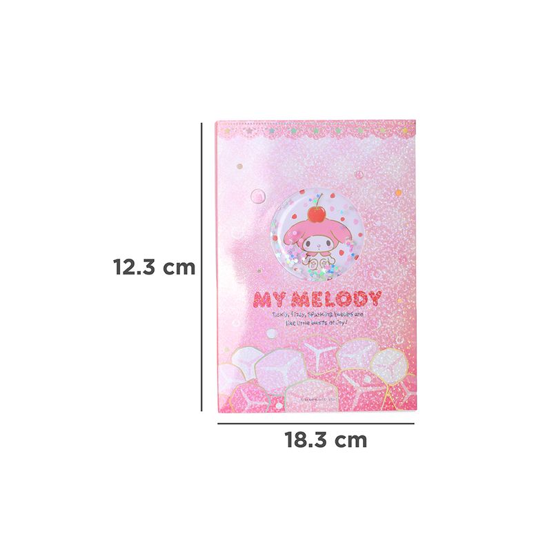 Libreta-Sanrio-My-Melody-Pasta-Suave-Rosa-12-3x18-3-cm-Cuadriculada-80-Hojas-4-30494