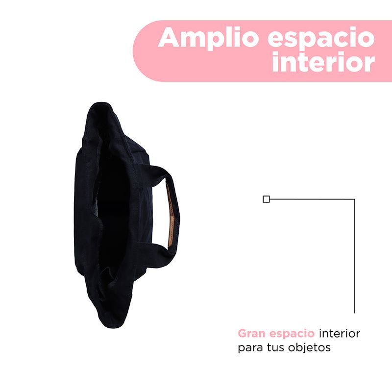 Bolso-De-Hombro-Snoopy-Textil-Negro-23x18x13-cm-4-30495