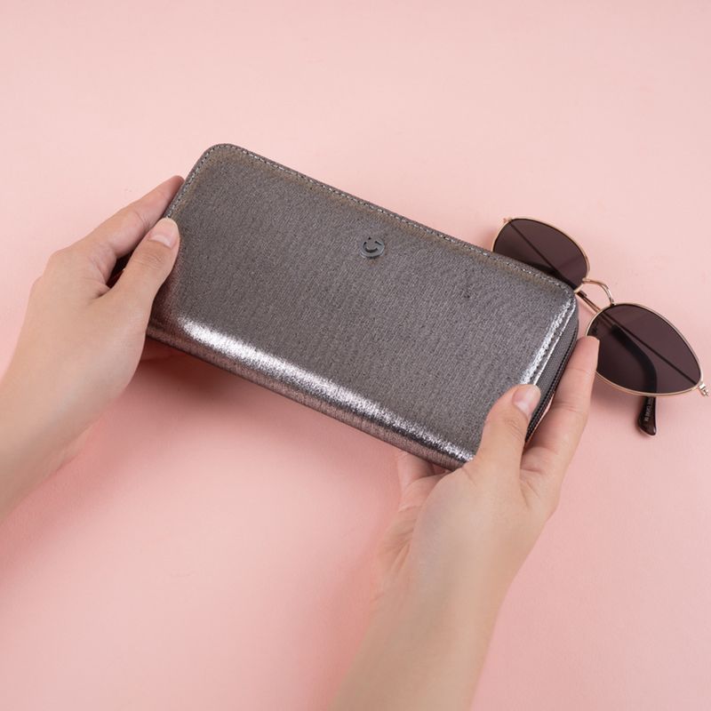 Cartera-Larga-Para-Mujer-Sint-tica-Plateada-19x10-cm-2-30513