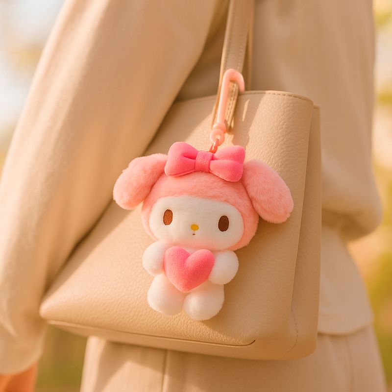 Llavero-Sanrio-My-Melody-Coraz-n-Felpa-16-5-cm-2-30536