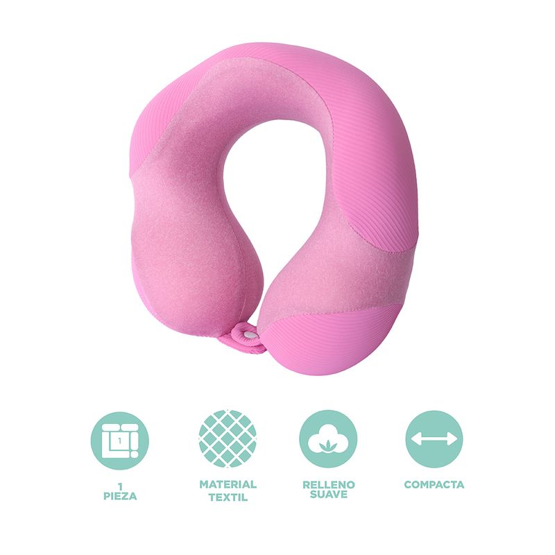 Almohada-De-Viaje-Con-Bordes-Levantados-Memory-Foam-Rosa-24x23-cm-3-30538