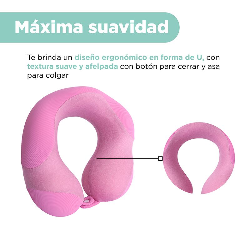 Almohada-De-Viaje-Con-Bordes-Levantados-Memory-Foam-Rosa-24x23-cm-4-30538