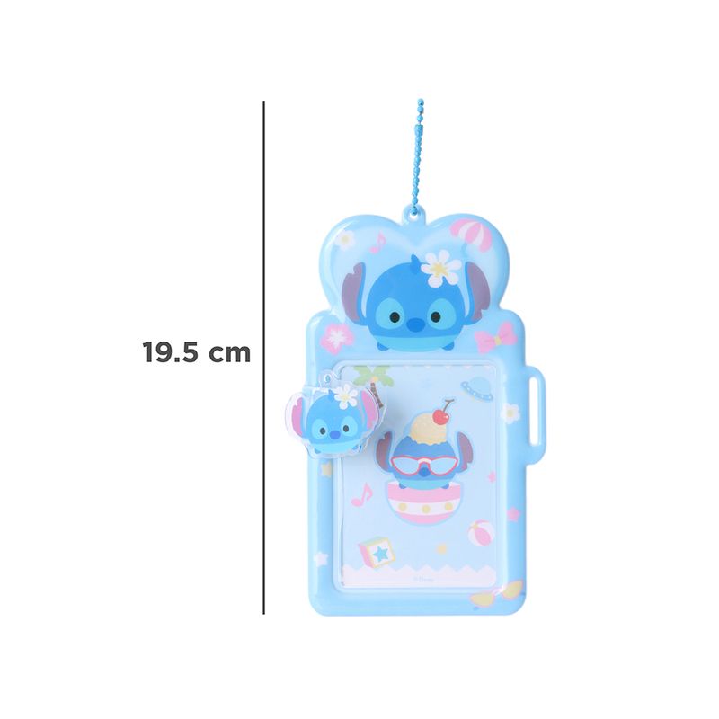Porta-Credencial-Disney-Stitch-Tsum-Tsum-Sint-tico-Azul-19-5-cm-4-30547