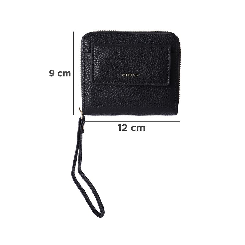 Cartera-Para-Mujer-Con-Monedero-Sint-tica-Negra-12x9x3-cm-6-30578