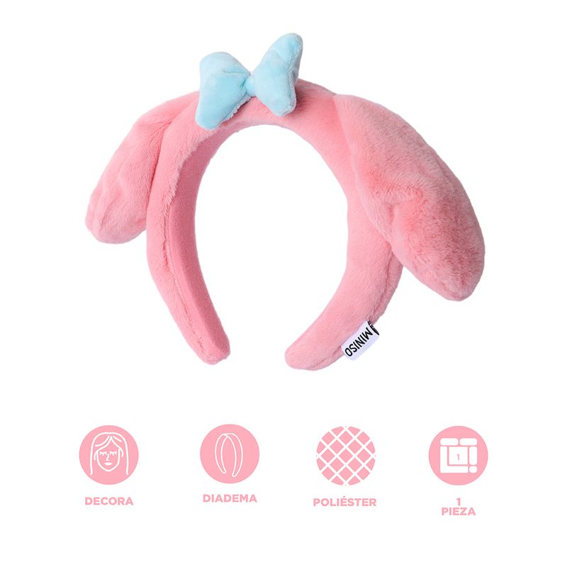 Diadema-Sanrio-My-Melody-Afelpada-Textil-Rosa-3-30630