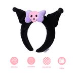 Diadema-Sanrio-Kuromi-Afelpada-Textil-Negra-3-30631