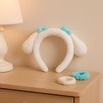 Diadema-Sanrio-Cinnamoroll-Afelpada-Textil-Blanca-2-30632