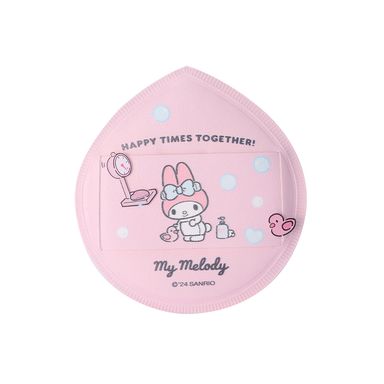 Esponja De Maquillaje Tipo Puff My Melody Con Estuche Rosa