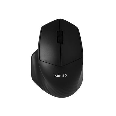 Mouse Inalámbrico Sintético Negro Silencioso