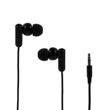 Audífonos De Cable Negros 3.5 mm