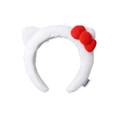 Diadema Sanrio Hello Kitty Afelpada Textil Blanca