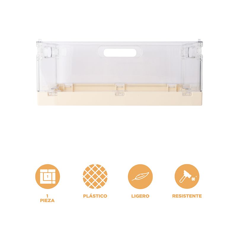 Cesta-De-Almacenamiento-Plegable-Pl-stico-Beige-20-5x9-cm-3-29620