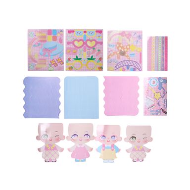Muñecas De Papel Accesorios Para Cabello Creativas