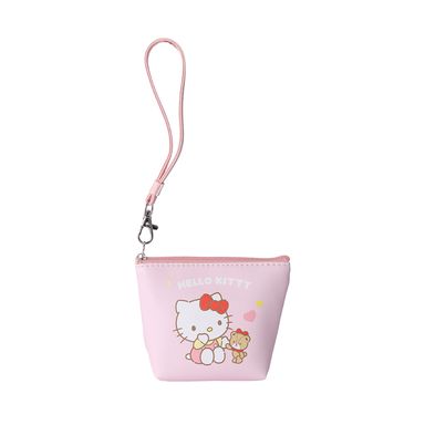 Monedero Sanrio Hello Kitty Con Correa Desmontable Sintético Rosa 13x10x5 cm
