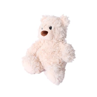 Peluche Osito Sentado Felpa Beige 25x18 cm