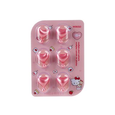 Capsulas Para El Cabello Sanrio Hello Kitty 1 ml Extractos De Planta 6 Piezas