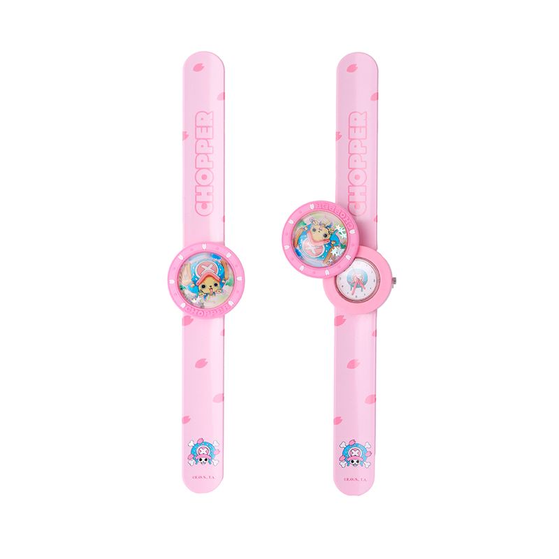 Reloj-Slap-One-Piece-Tony-Tony-Chopper-Infantil-Rosa-1-30559