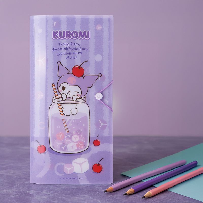 Organizador-De-Documentos-Sanrio-Kuromi-Sint-tico-Morado-19-6x9-8-cm-5-30523